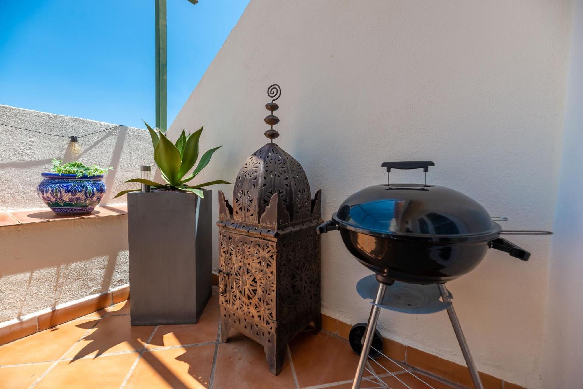 Elegant 2 Bdrm Penthouse With Bbq And Pools Apartment Marbella Luaran gambar