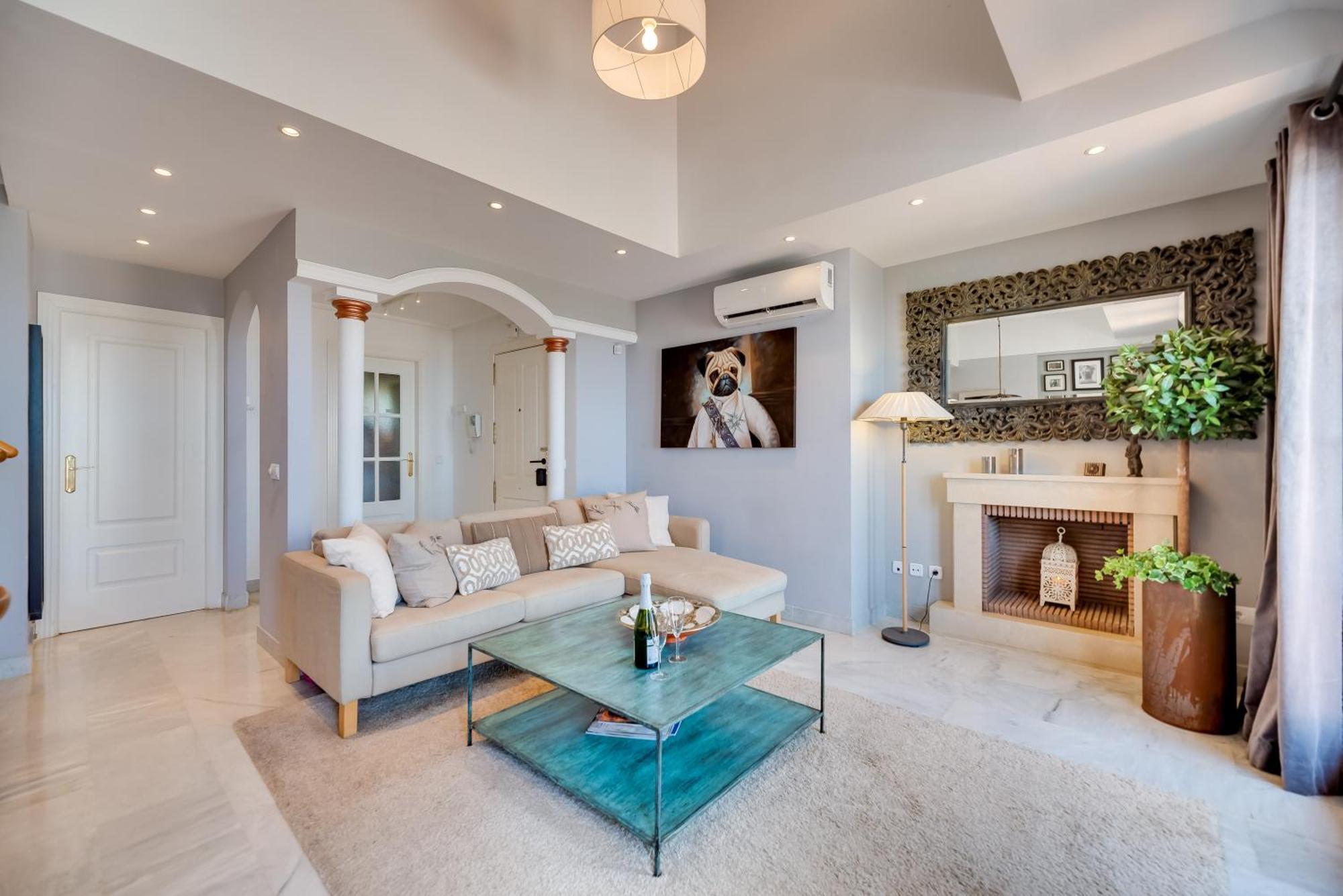 Elegant 2 Bdrm Penthouse With Bbq And Pools Apartment Marbella Luaran gambar