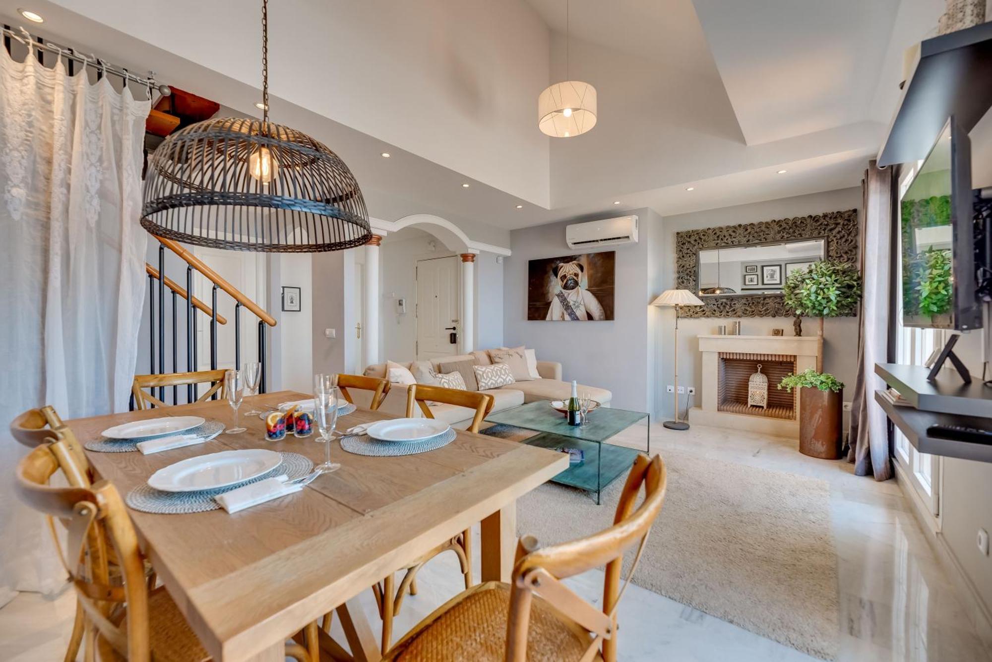 Elegant 2 Bdrm Penthouse With Bbq And Pools Apartment Marbella Luaran gambar